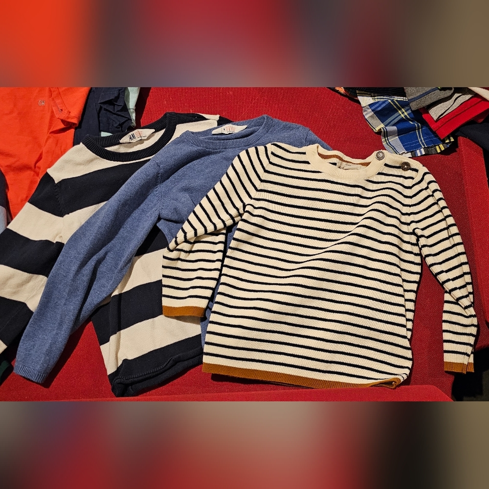 Lot of 3 Boys H&M sweaters